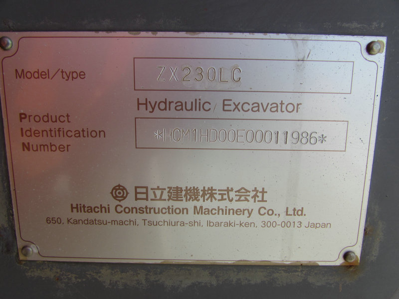 Hitachi ZX230 