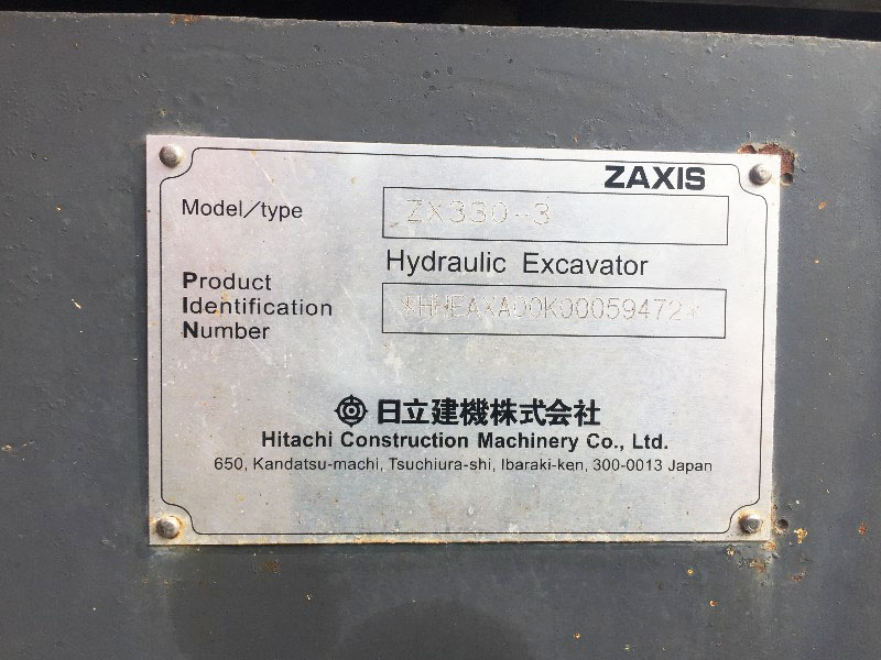 Hitachi ZX330-3 